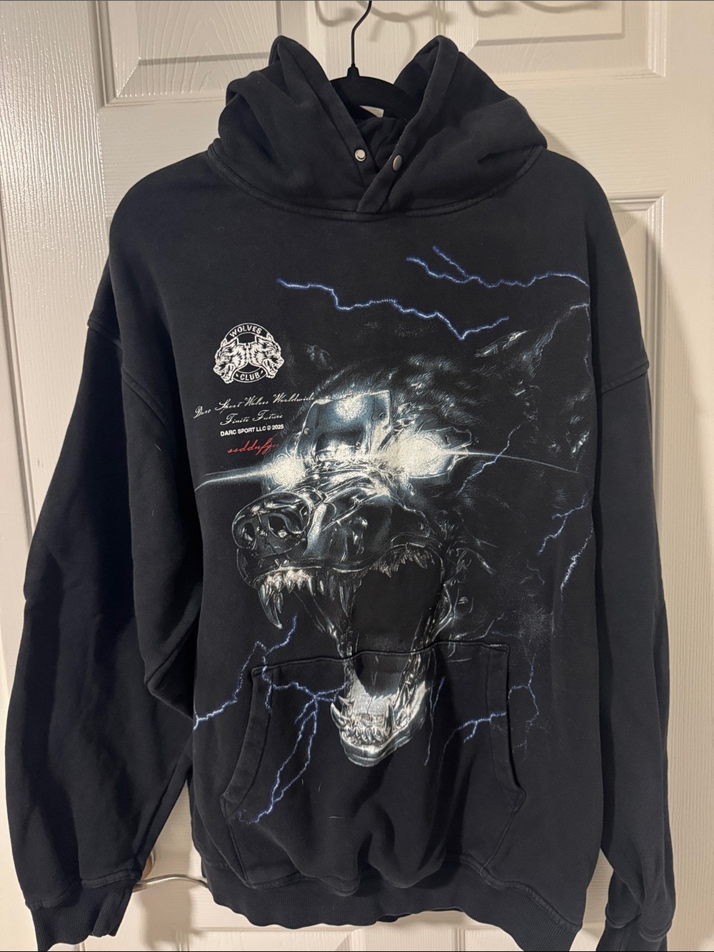DarcSport Black Graphic Hoodie
